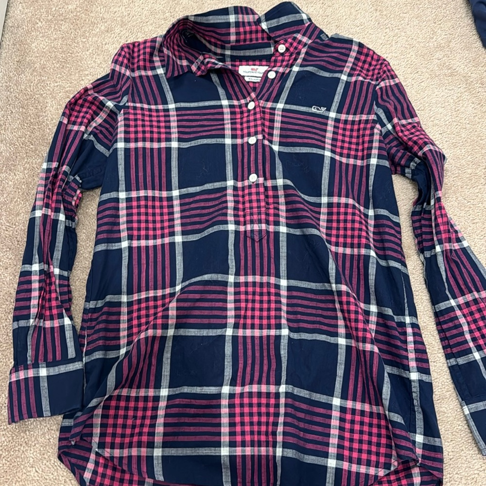 Vineyard Vines Quarter Button Up